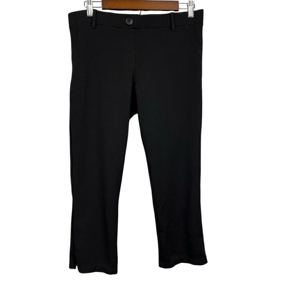 BetaBrand Women’s Black Classic Dress Pant Straight Leg Stretch PullOn Pants